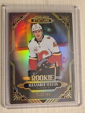 2020-21 Upper Deck Stature Rookie /399 #106 Alexander Yelesin!! Calgary!!