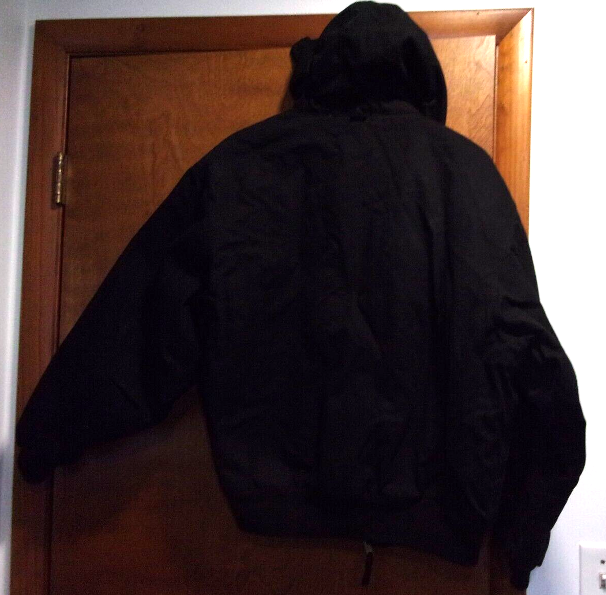 Wall's Men's Work Large Reg. 4244 Black Cotton Canvas Lined Jacket Coat EUC eBay