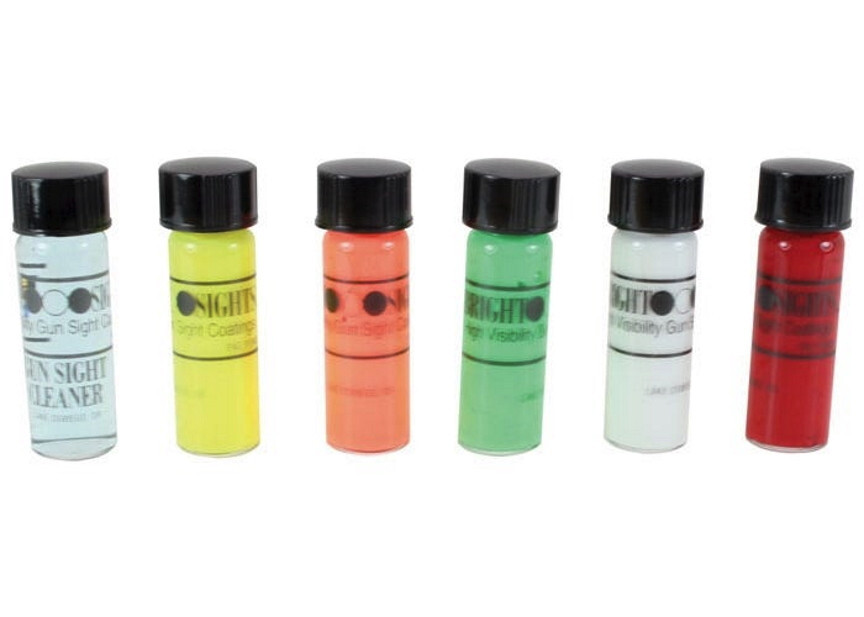 40'S GLO BRITE オリジナル ガラス ビンテージ リフレクター Truglo GLO-BRITE Hi-Visibility Paint Kit Bright Sight kit
