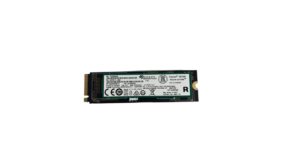 Seagate FireCuda 530 1TB Solid State Drive Fastest PCIe Gen4 SSD, ZP1000GM30013 - Image 2 of 3