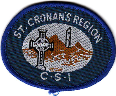 Pfadfinderabzeichen ext ST CRONAN`S REGION CSI IRLAND