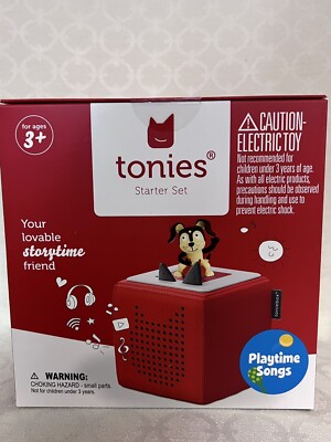 【最終価格】tonie box レッドとディズニーのtonies4点セット Red Toniebox Disney Bundle I tonies®
