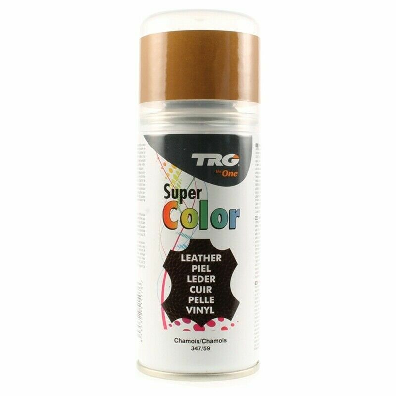 Rackhams Brown Super Colour Aerosol Paint - Leather And Vinyl Recolouring 150Ml - Chamois - Image 2