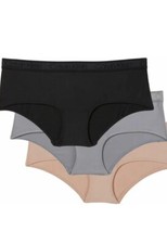 Calvin Klein Underwear Women Hipster Panties 3 Pack Microfiber Size LARGE