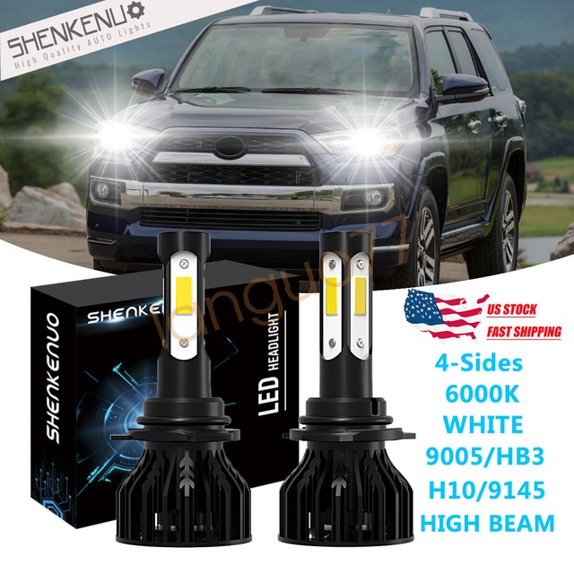 9005 HB3 LED Headlight Bulb 360° 6000K K9 For Toyota 4Runner 2006-2020 HIGH BEAM | eBay