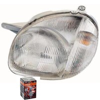 Halogen Scheinwerfer Frontscheinwerfer Links H4 FüR Hyundai Atos Inkl. Lampen