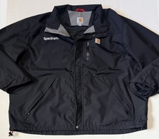 CARHARTT Strom Defender - Men's Rain Jacket - Black J162-001 Discontinued - 3XL