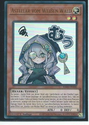 YU GI OH ASTELLAR VOM WEIßEN WALD  RA05-DE100 ULTRA RARE 1.AUFLAGE