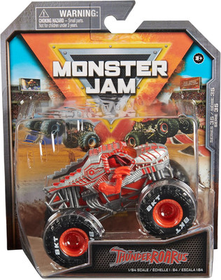 Monster Jam 1:64 Scale Die-Cast Monster Truck Official BKT Tires Kids Toy Gift