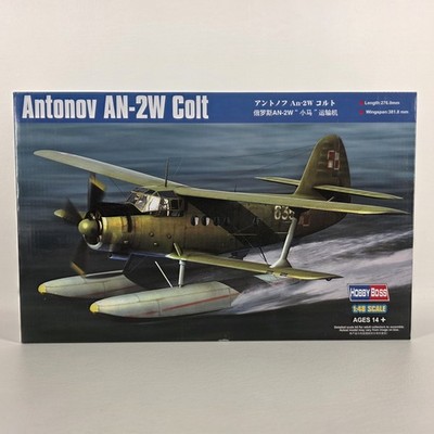 Hobby Boss Antonov An-2W Colt 1/48 Model Kit 81706 NOB Seaplane