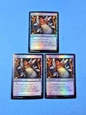 3x Cradle of Safety Crimson Vow 2021 Mtg Magic Card Enchantment Aura 54 Foil