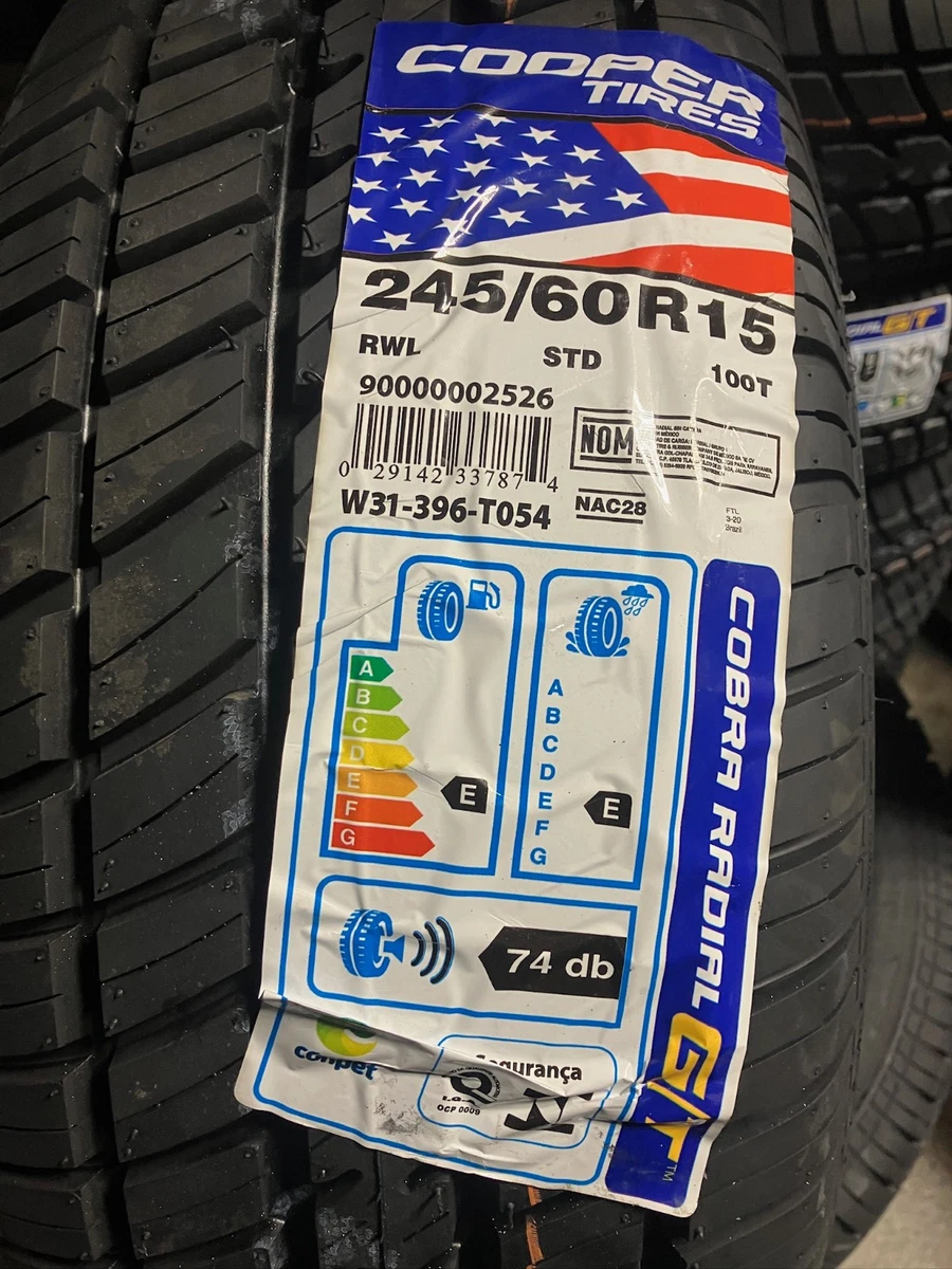 2 Quantity 245/60/15 Car & Truck Tires for sale | eBay