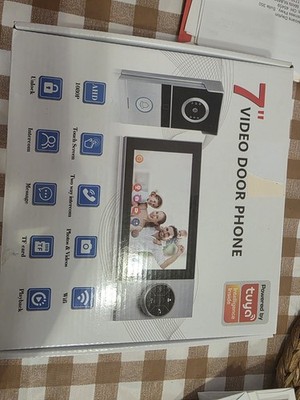 7 in WiFi Tuya Smart Video Door Phone Intercom System with AHD/1080P APP Remote