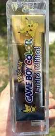 VGA 85+ Nintendo Game Boy Color Pokemon Gold Silver Limited Gameboy Not Wata PSA