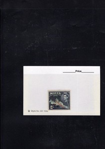 BH GOLDPATH: MALTA KGVI 2/- MDINA REVENUE STAMP BHS_001_147_12