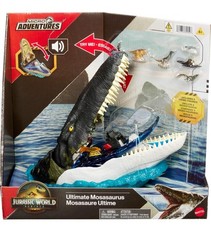 Jurassic World Rebirth Deluxe Mosasaurus Playset, 7 Interactive Features  Sound
