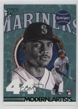 2022 Topps Gallery Modern Artists Green /250 Julio Rodriguez #MA-24 hg6