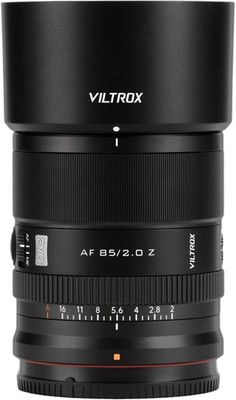 VILTROX 85mm F2 EVO Z Lens, AF 85mm f/2 Z for Nikon Z Mount, Full Frame Lens