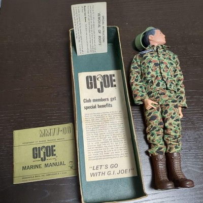 GI Joe Hasbro the '60s Action Marine Figure Vintage Rare with