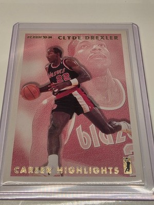 1993-94 Fleer - Clyde Drexler Career Highlights Clyde Drexler #11