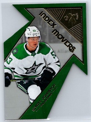 2023-24 SkyBox E-X 2000 Wyatt Johnston #IM-12 Index Movers Dallas Stars