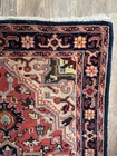 Wool hand-knotted Oriental area rug in Heriz style — photo 4