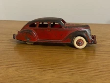 Hubley Cast Iron Sedan Vintage Toy Car Original TA-82