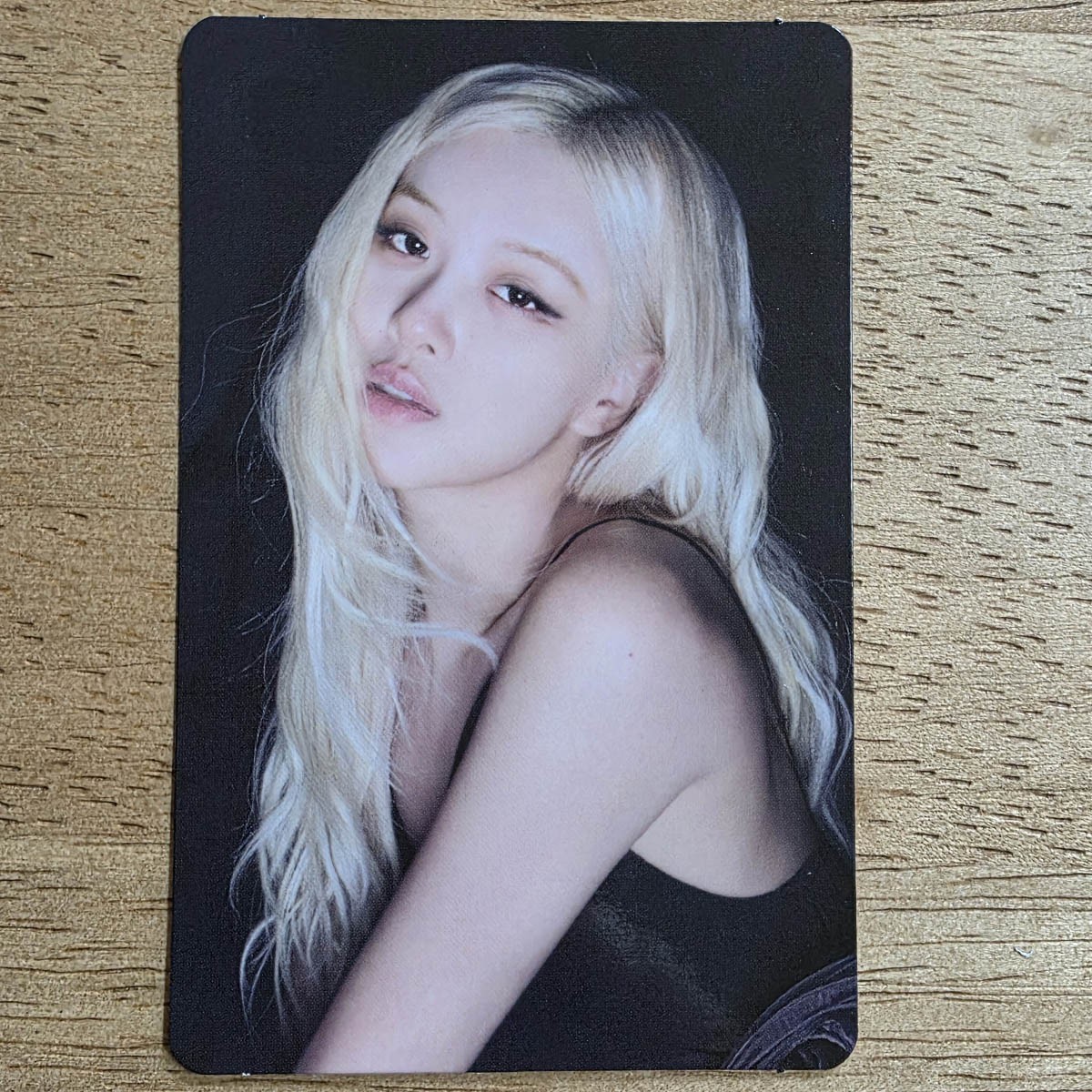 BLACKPINK DEADLINE MOOD LIGHT トレカ Rose Official Photocard BlackPink 3rd Mini Album Deadline Mood