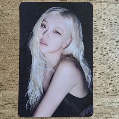Rose Official Photocard BlackPink 3rd Mini Album Deadline Mood