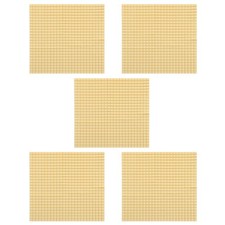 5 Sheets Disco Mirror Patch Adhesive Tiles Peel and Stick Acrylic Mosaic