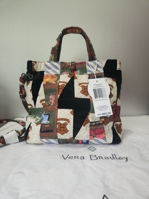Vera Bradley Harry Potter Hogwarts Library Patchwork Mini Original Tote 2025 New