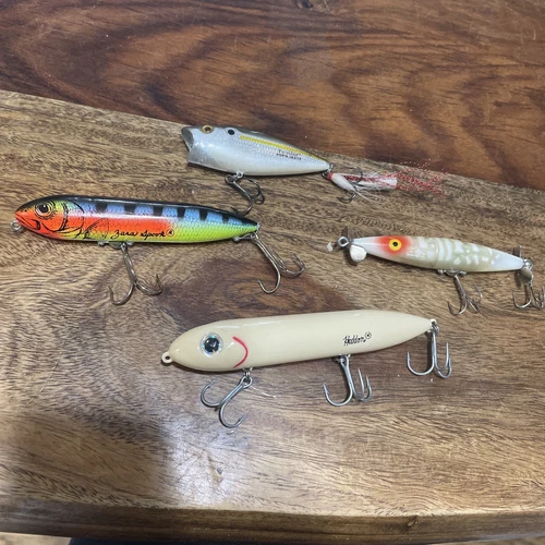 Heddon 🔥 Topwater Fishing Lures. Spook. Dying Flutter. Excaliber Pop’n Image