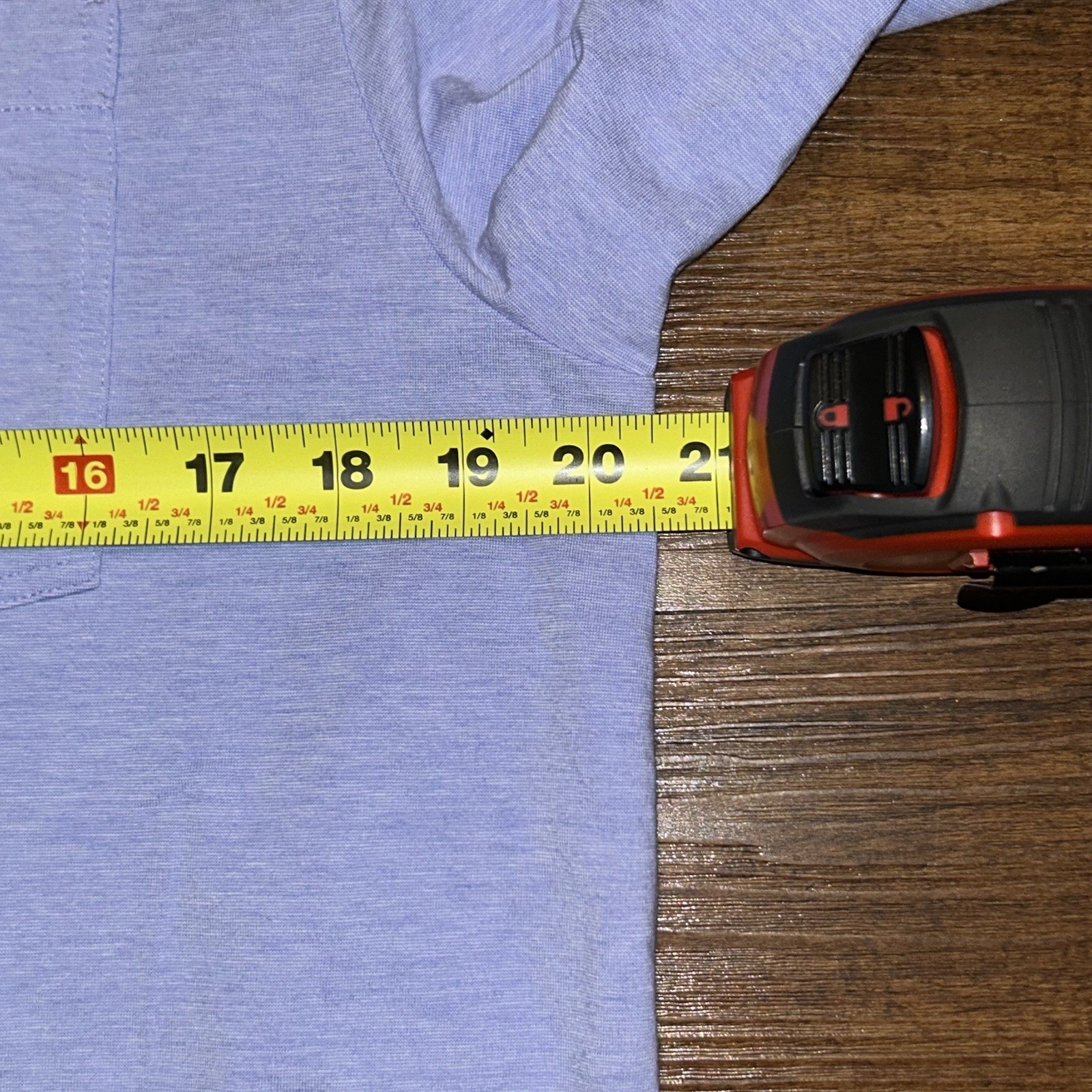 Criquet Polo Shirt Pima Cotton Light Blue Men’s L Large Short Sleeve