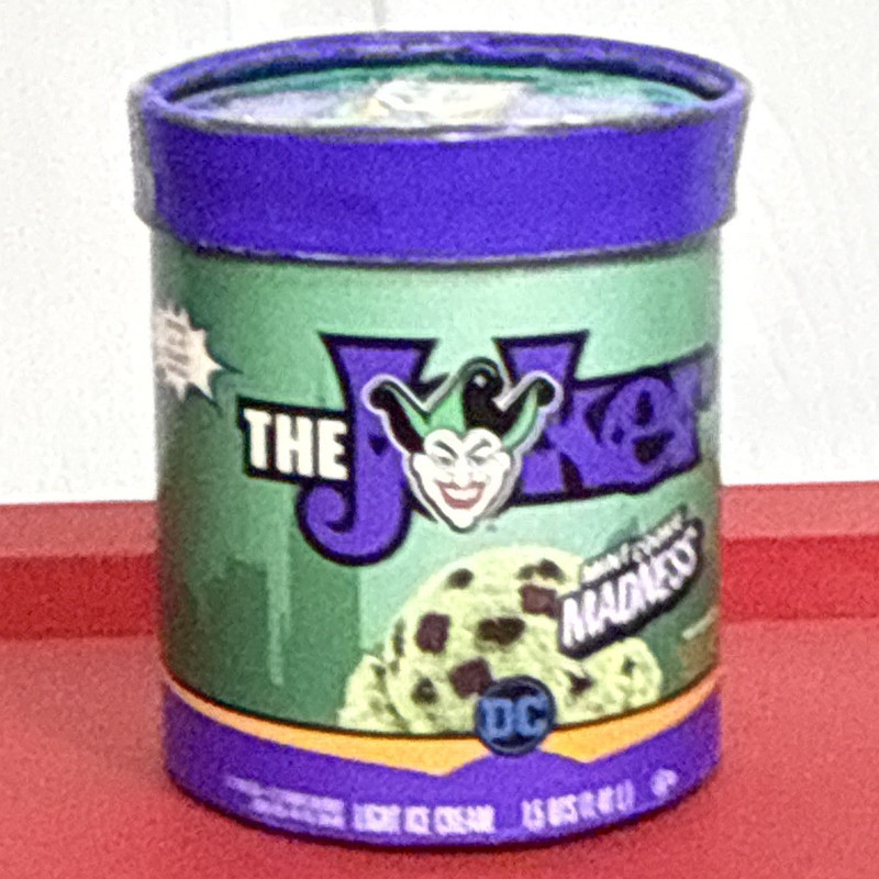 DC Joker Collectible Bryers Ice Cream container