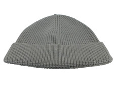 Lululemon Gray Knit Beanie Hat Size L/XL Wool Blend Close Fit New