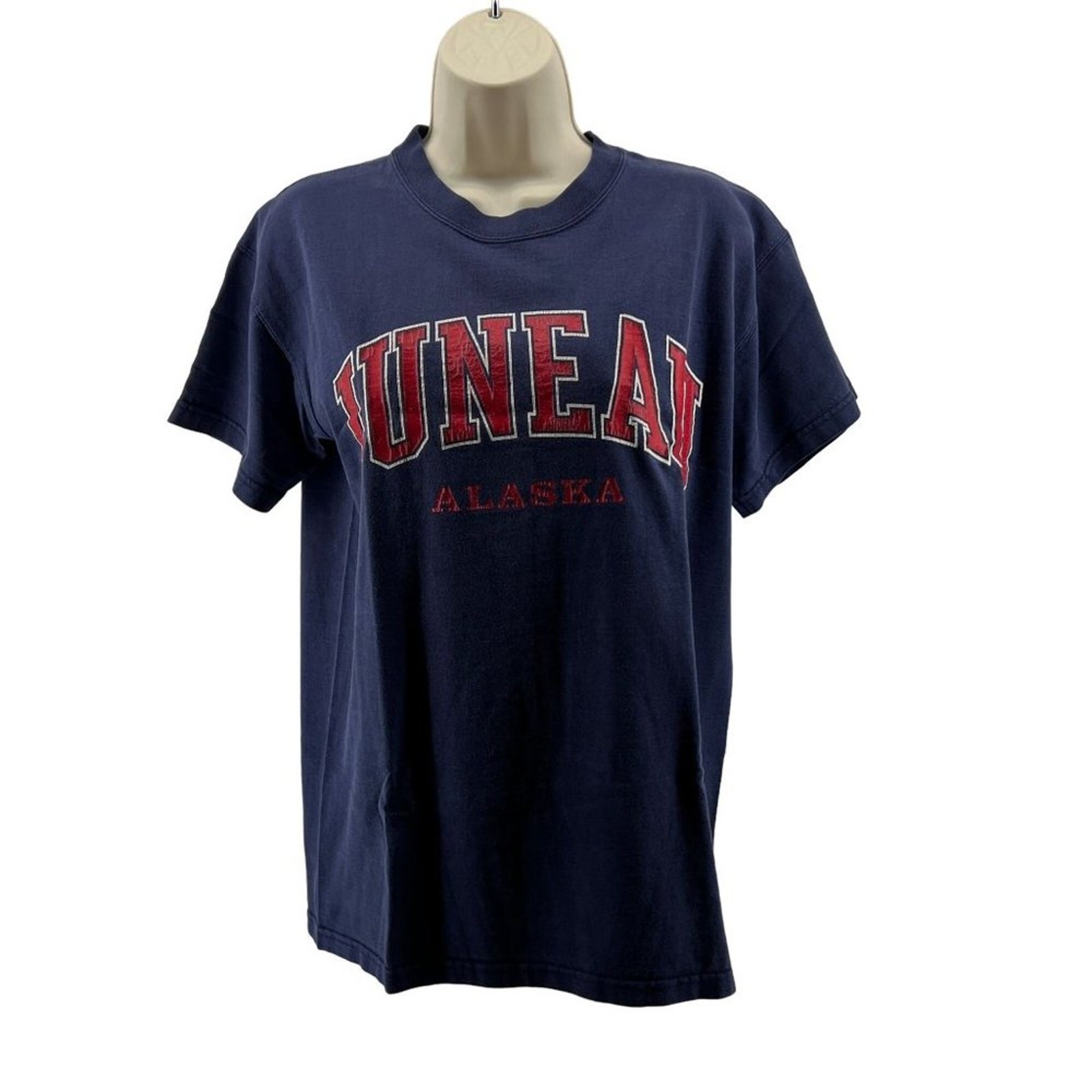 FILA T shirt manica corta vintage Oarsman 913 Juneau Alaska piccola