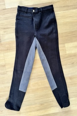 Gebrauchte Reithose von Equilibra Vollbesatz Dunkelblau Gr. 176 Top Zustand