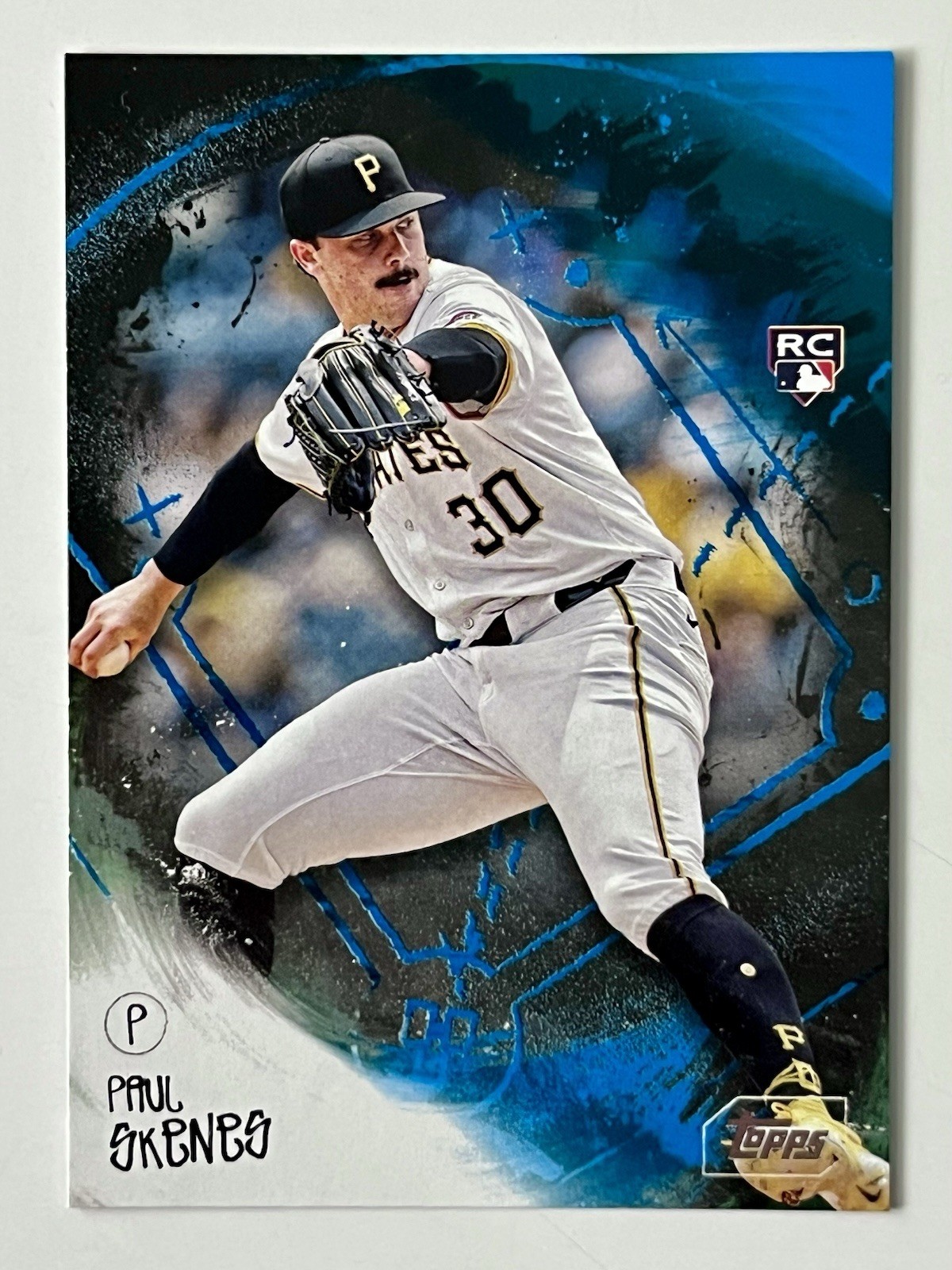 2024 Topps Update Series Paul Skenes RC All Class BLUE  #AC-25 Pirates