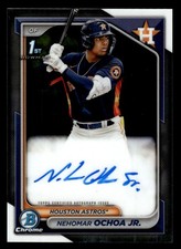 2024 Bowman Chrome #CPA-NOC Nehomar Ochoa Jr. Prospects Autographs