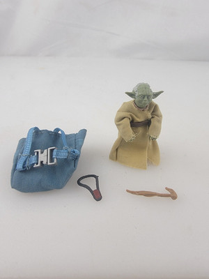 Star Wars  YODA Loose w/ Pendant, Cane, and Bag 