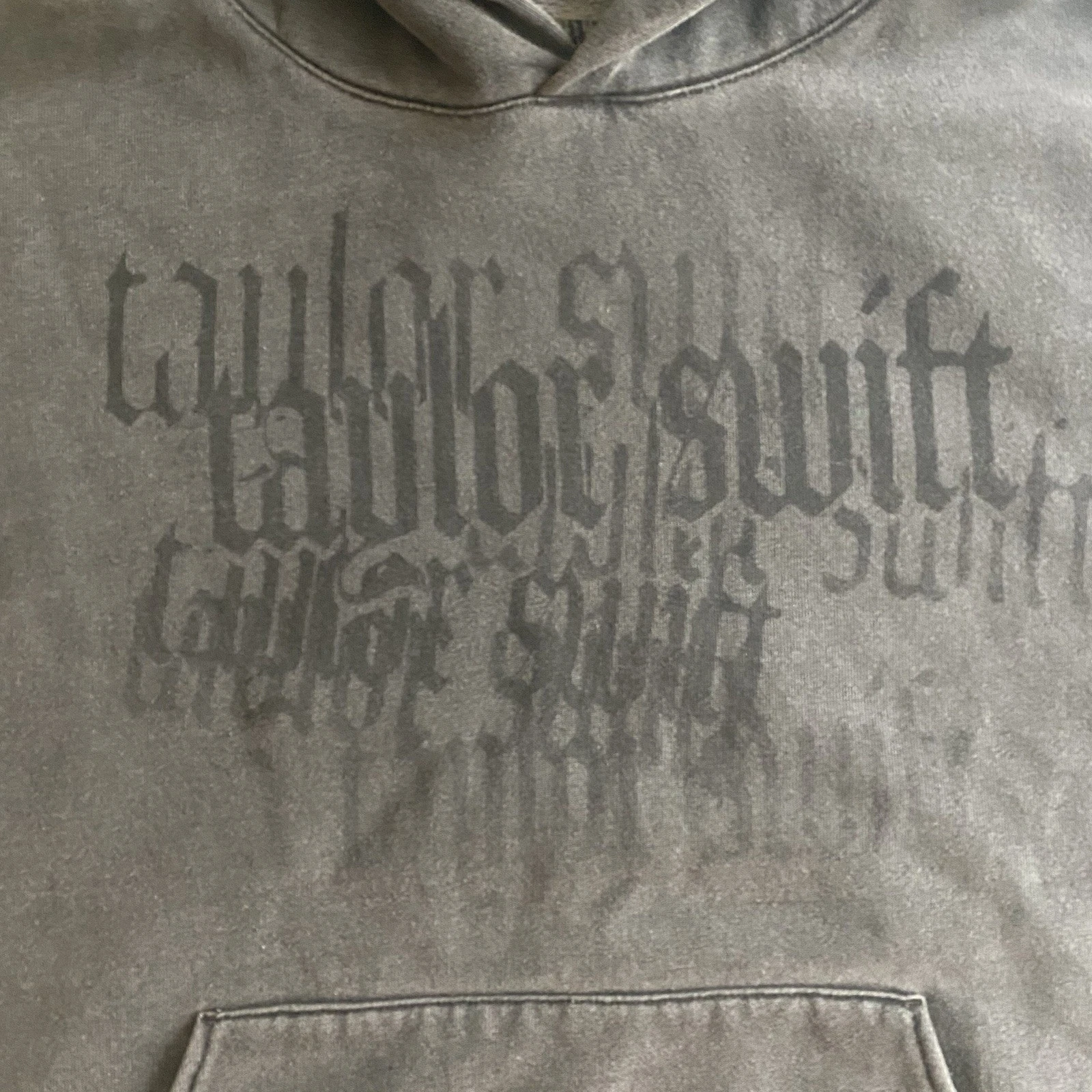 VETEMENTS Felpa con cappuccio Taylor Swift Reputation donna S OVERSIZE non ci saranno spiegazioni