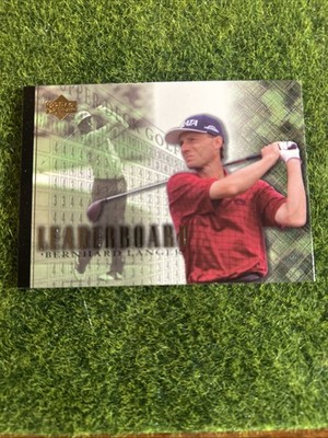 2001 Upper Deck Leaderboard Bernhard Langer #105 PGA Tour Golf Trading Card G2