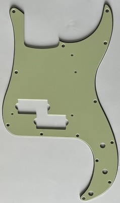 For Fit Fender '62 Precision P Bass Style Guitar Pickguard 3 Ply Vintage Green
