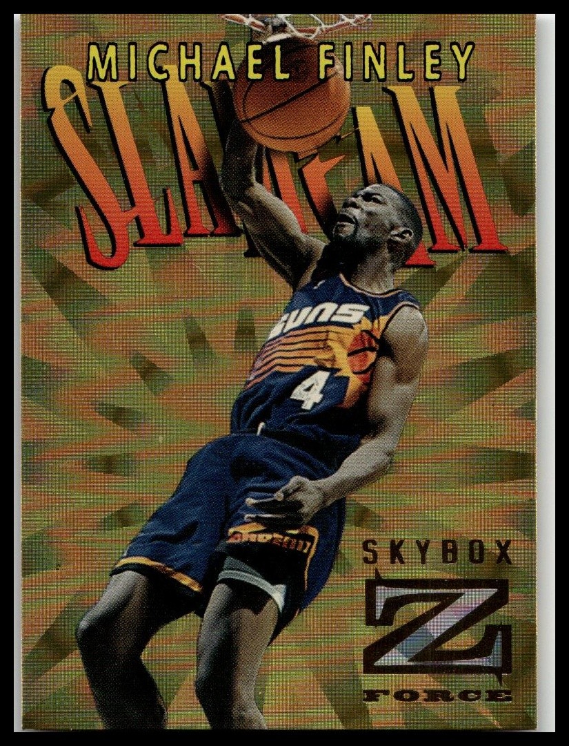 Michael Finley 1996-97 SkyBox Z-Force Slam-Cam #SC2 Phoenix Suns
