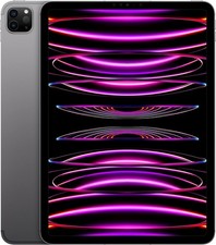 Apple iPad Pro 11-inch 4th Gen 2022 , 256GB, WIFI  Cellular - Space Gray