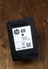   Authentic Original HP 65 Empty VIRGIN Ink Cartridge Never Filled- Black Color  