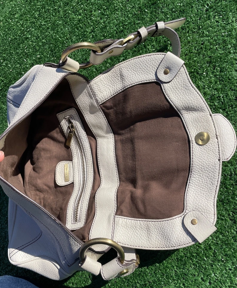 JAEGER Bolso Mujer Piel Marfil Foto 2 de 4