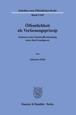 Öffentlichkeit als Verfassungsprinzip Johann...