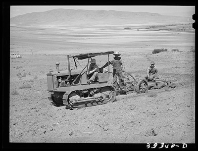 Box Elder County Utah 1940 Ericson brothers FSA cooperative tractor action