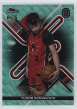 2022-23 Finest OTE Overtime Elite Aqua Wave Refractor 64/75 Tudor Somacescu 1e41